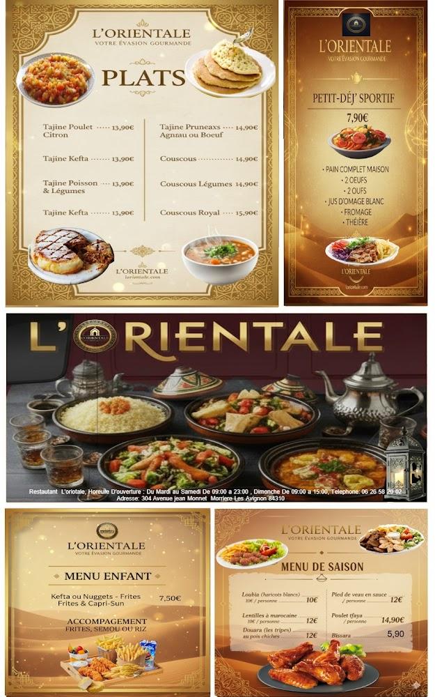 L’orientale - Menu Image 1